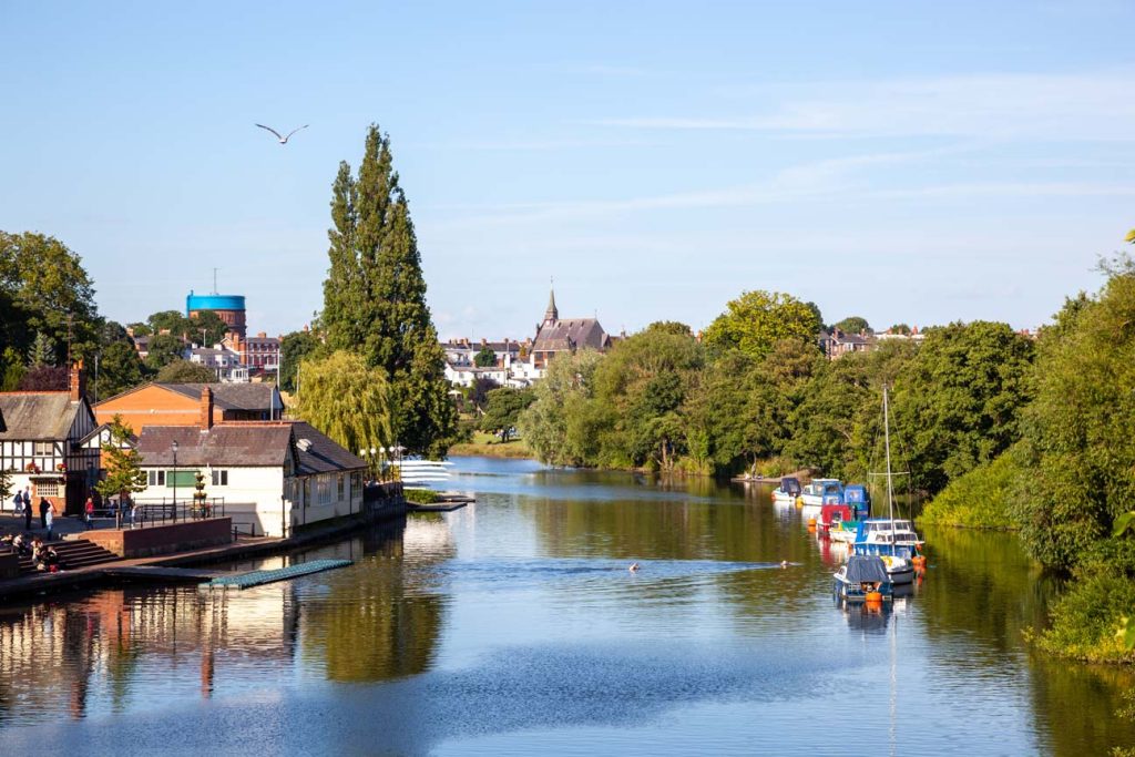 Chester riverside