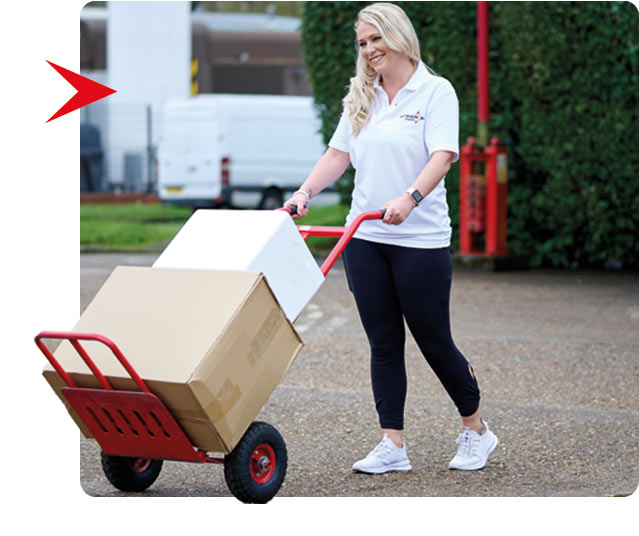 Same-day delivery courier service