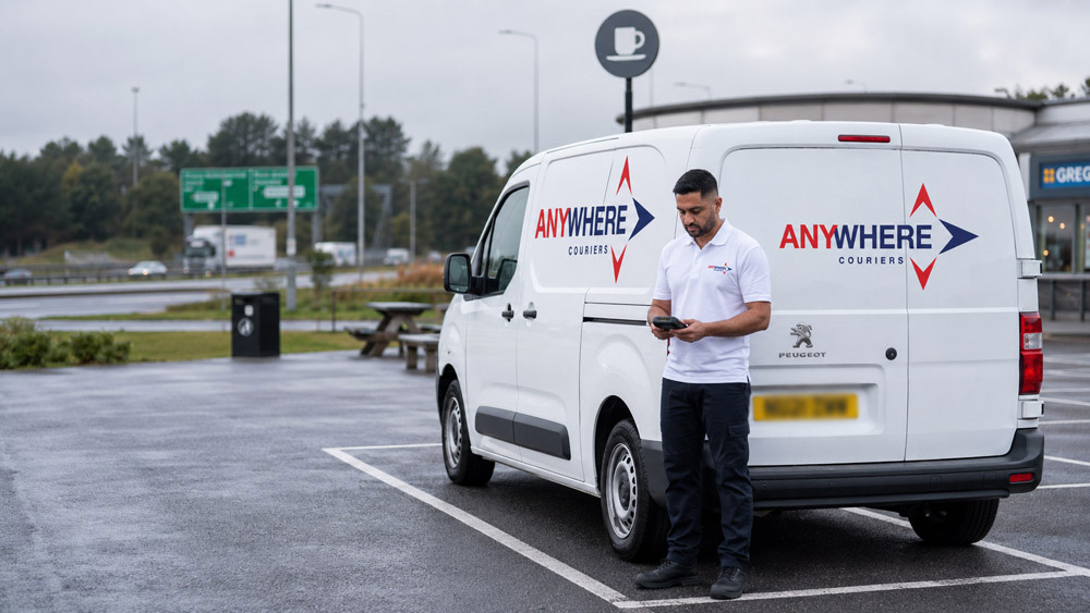 Same-day courier across UK