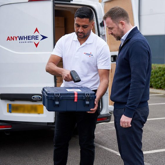 Secure same-day courier across UK