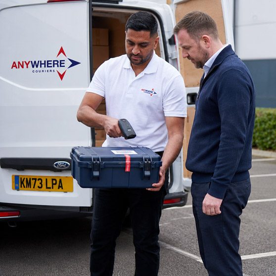 Secure same-day courier across UK