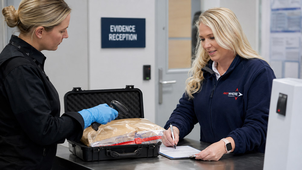 Legal and Criminal Evidence Couriers