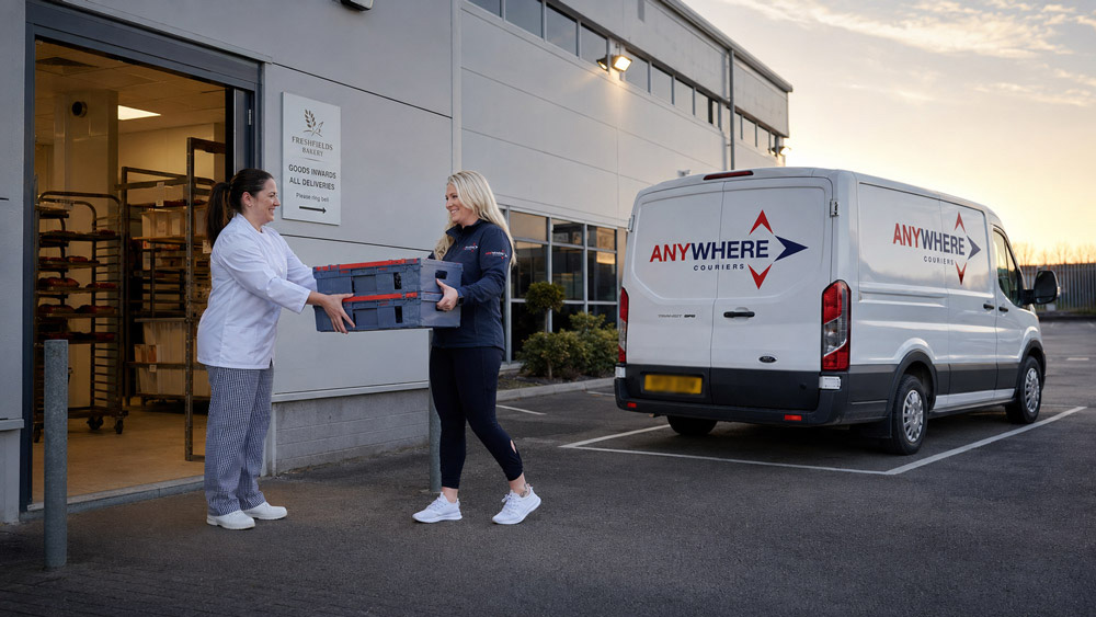 Early Morning Delivery Courier